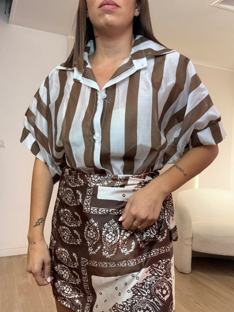 Camicia velata riga PROMO