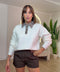 Maglia colletto tartan