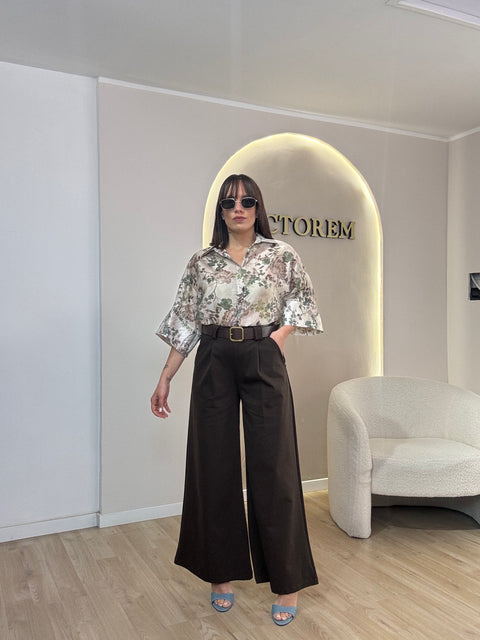 Pantalone con cinta