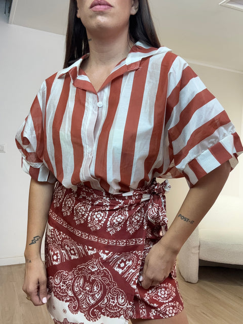 Camicia velata riga PROMO