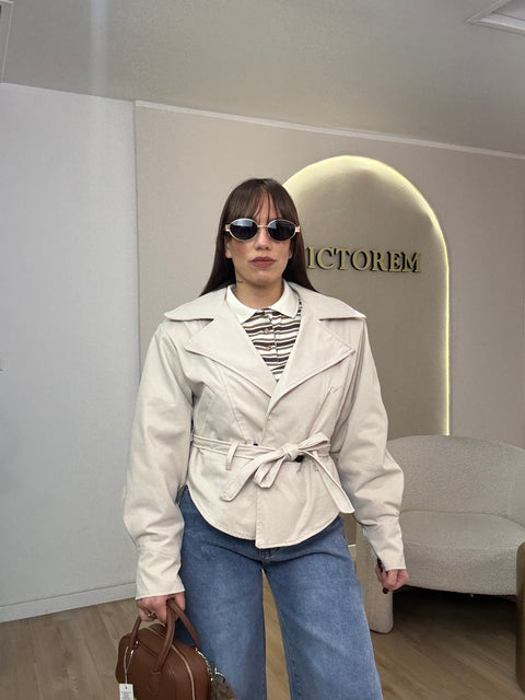 Trench con cinta - Victorem