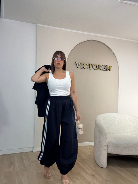 Pantalaccio con riga laterale