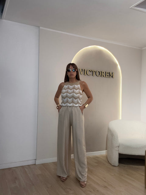 Pantalone tessuto leggero low cost