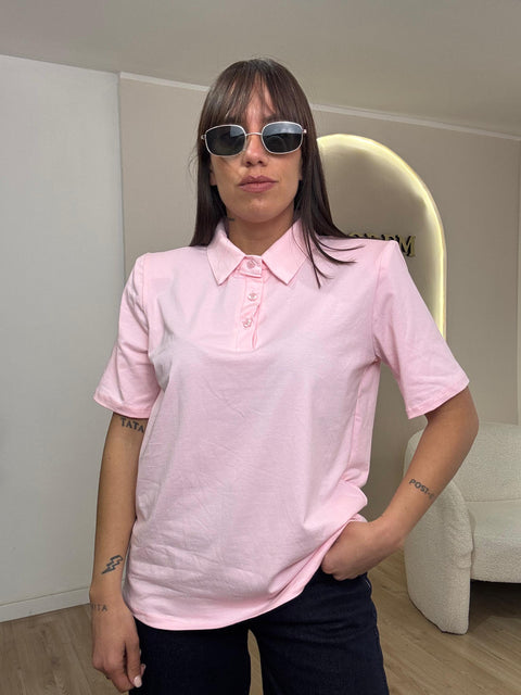Maglia polo mezza manica