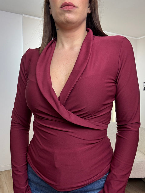 Body con risvolto - Victorem