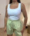 Body lycra scollo quadrato