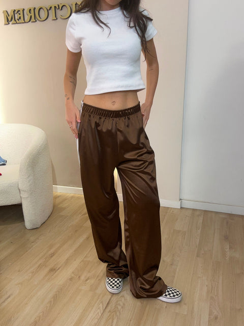 Pantalone satin simil Adidas