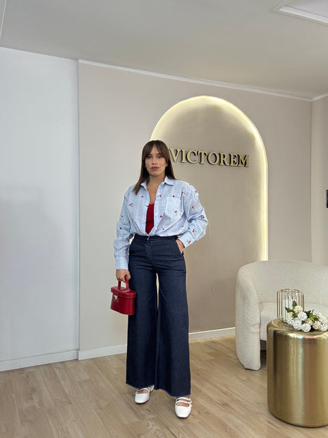 Pantalone tessuto jeans