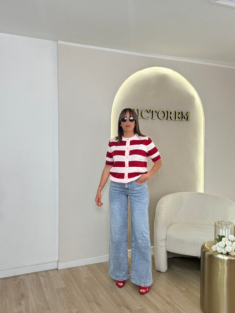 Jeans palazzo lavaggio Levis