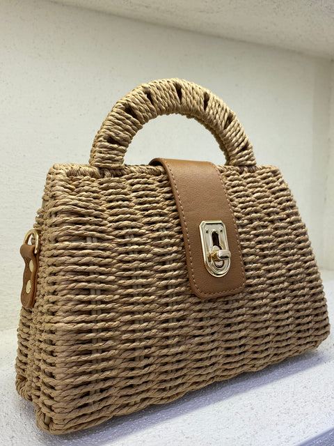 Borsa rigida rafia