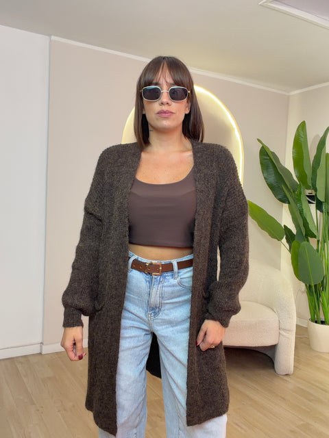 Cardigan lungo