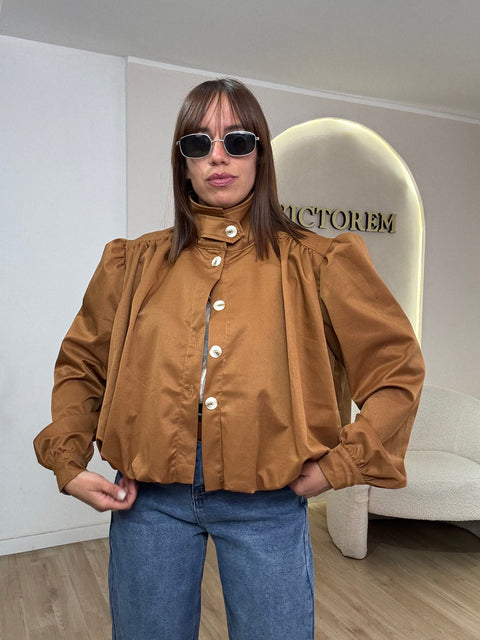 Jacket manica a sbuffo