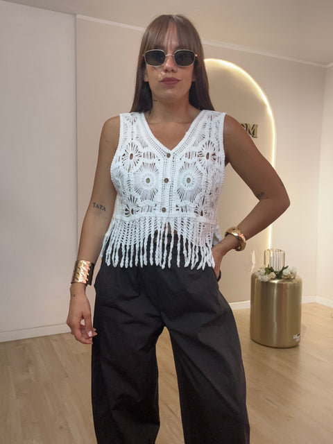 Gilet crochet