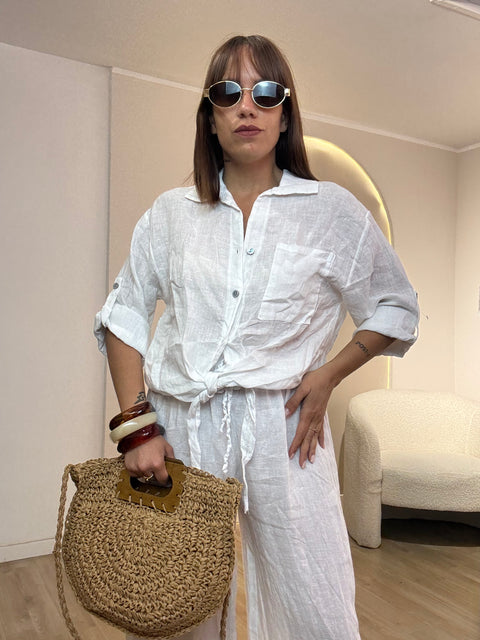 Camicia Annalisa 100 % lino
