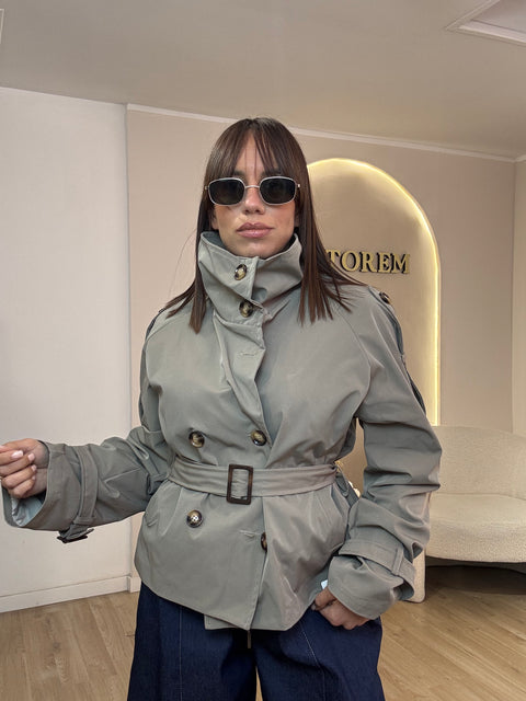 Trench collo alto