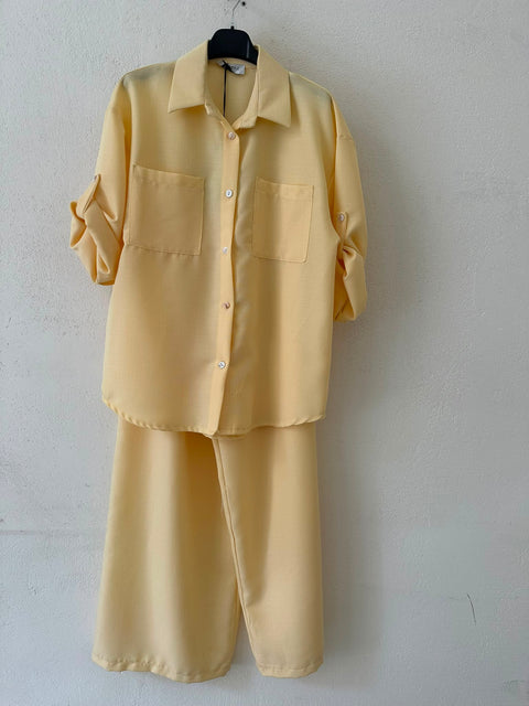 Coordinato simil lino LOW COST