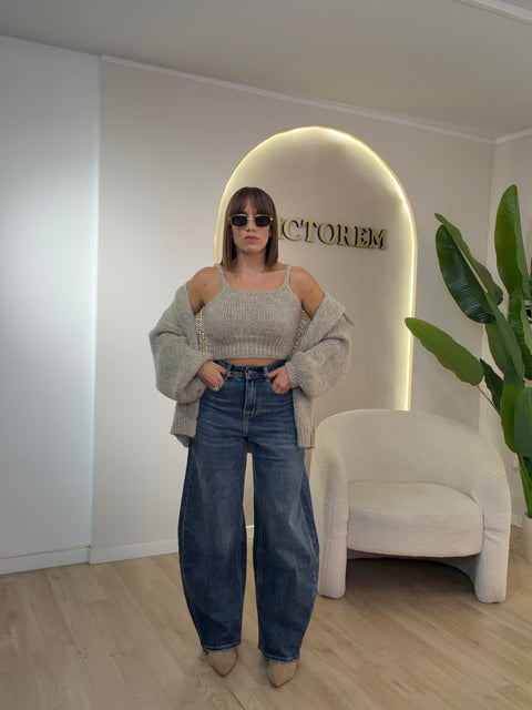 Jeans baloon sabbiato “Federica “
