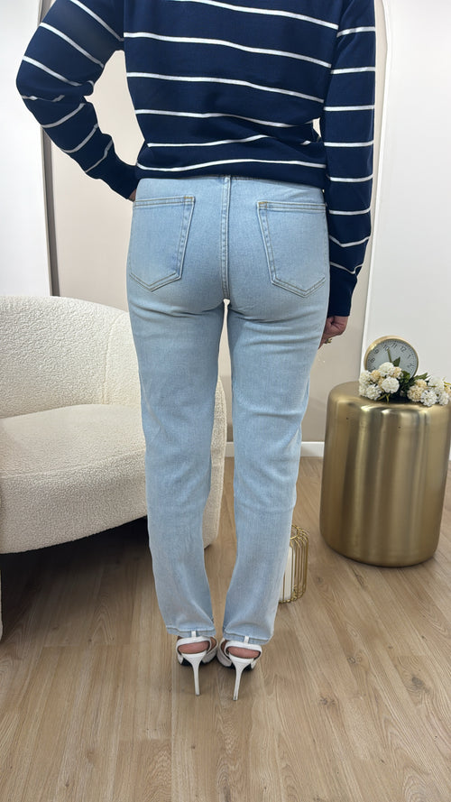 Jeans mom fit