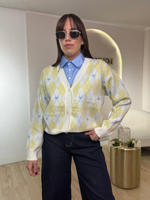 Cardigan cuoricini