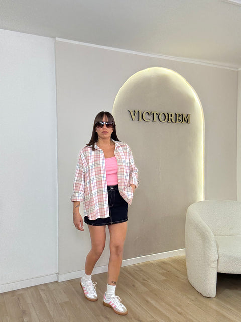 Camicia a quadri cotone