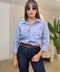 Camicia gessata Morena