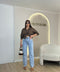 Jeans mom fit See