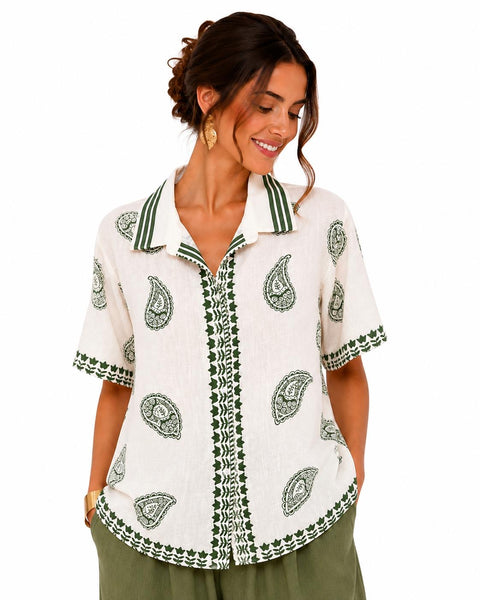 Camicia Paisley