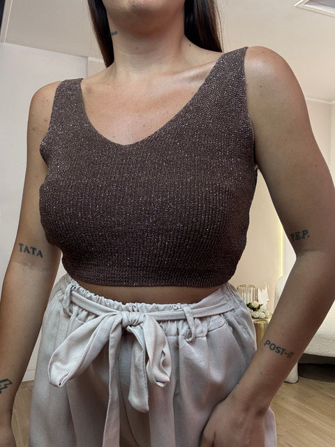 Top crop lurex