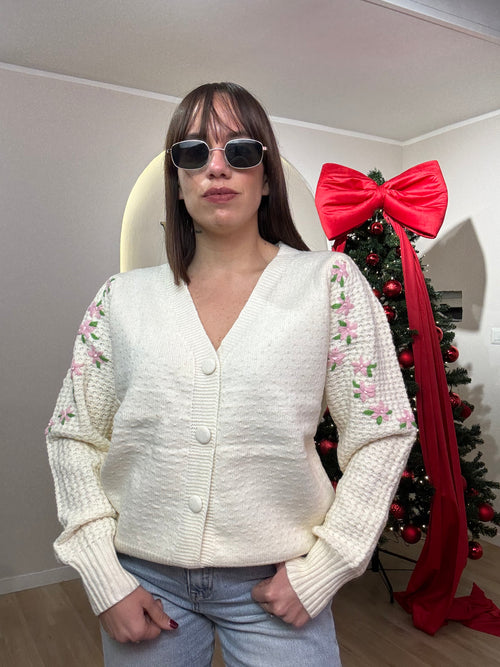 Cardigan fiorellini