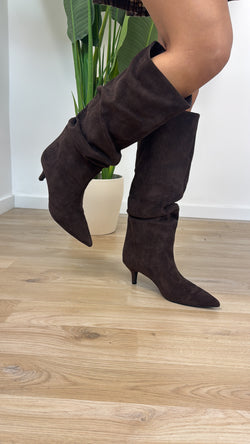 Stivale Kelly in camoscio