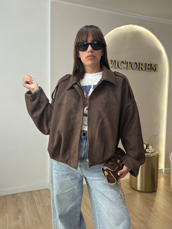 Giubbino mod Zara in suede