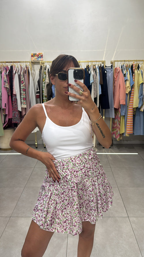 Panta gonna fiorellini low cost