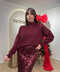 Maglione lana grossa mezzo collo - Victorem