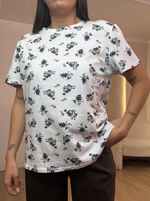 T shirt fiorellini