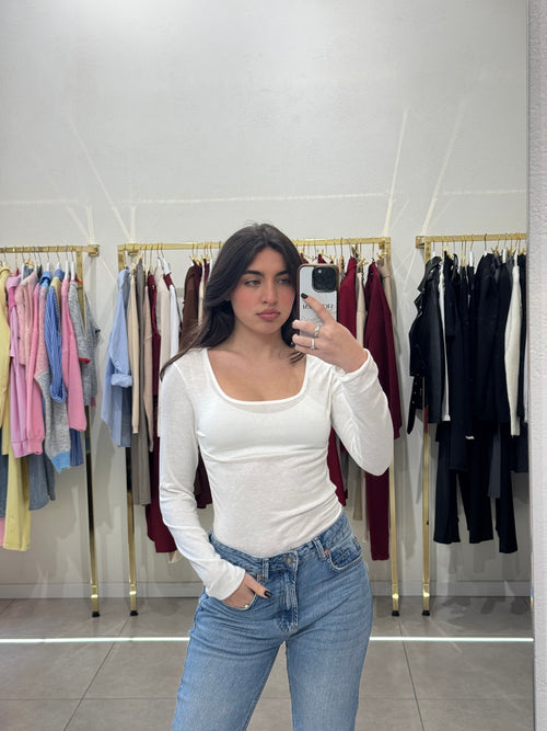 Body second skin giro collo