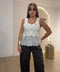Gilet Sangallo e macramè