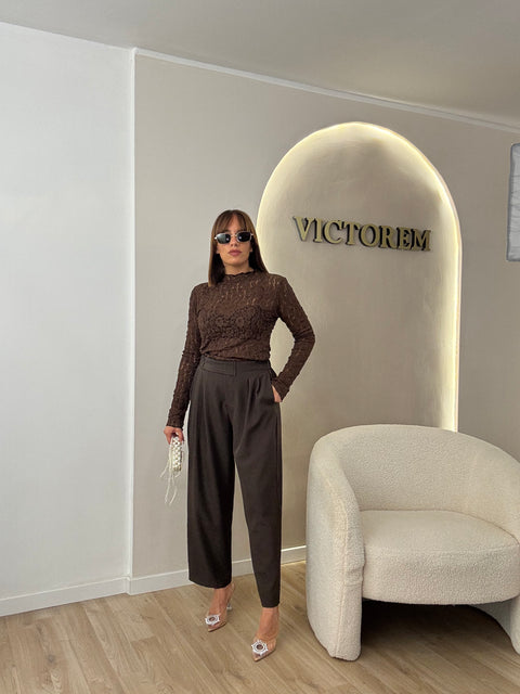 Pantalone con bottoni - Victorem