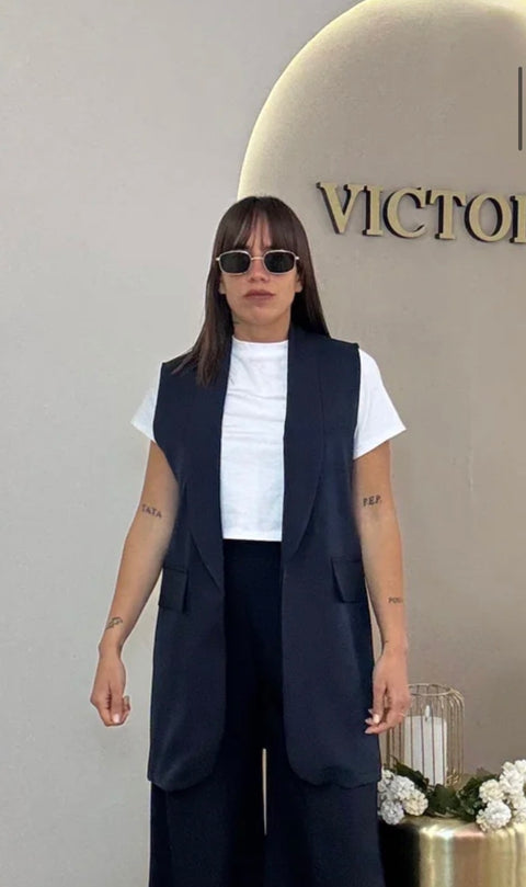 Gilet lungo