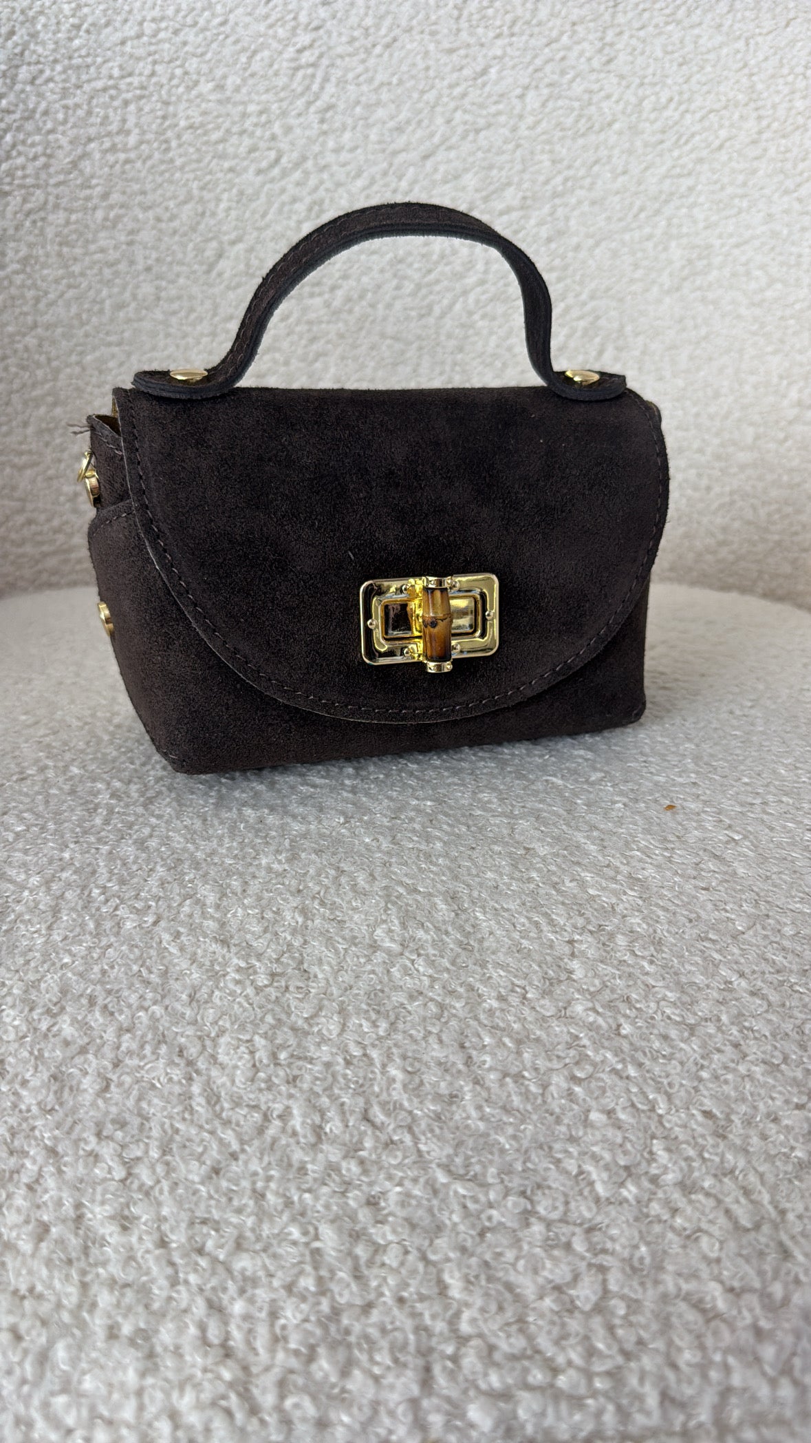 Borsa piccola camoscio