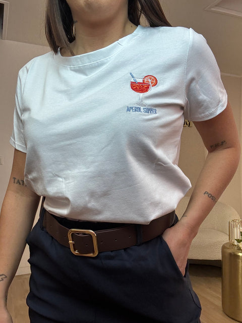 T-shirt "aperol spritz"