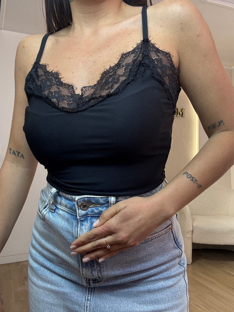 Body profili in pizzo
