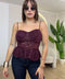 Top pizzo con coppe