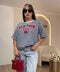 T-shirt rigata NEW YORK