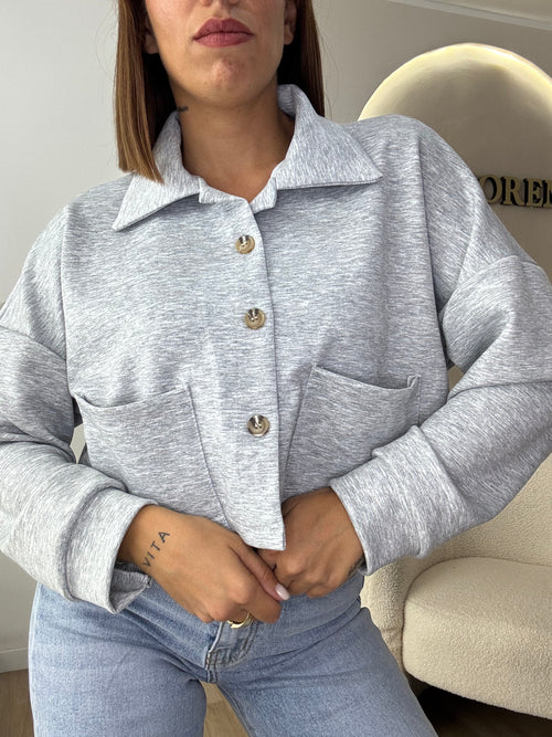 Jacket con bottoni low cost