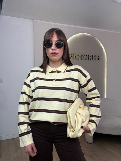 Polo righe Giulia - Victorem