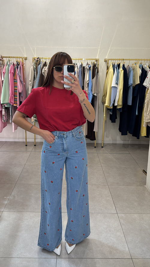 Jeans fragole 🍓
