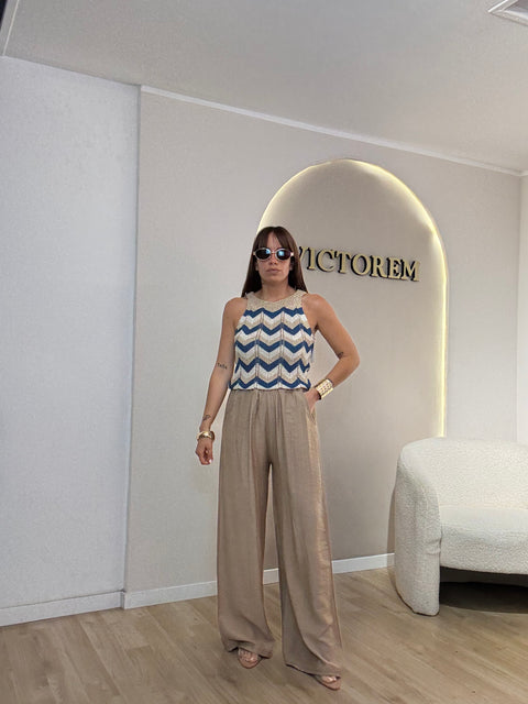 Pantalone tessuto leggero low cost