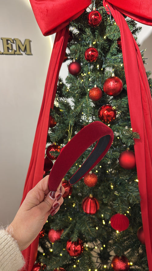 Cerchietto in velluto