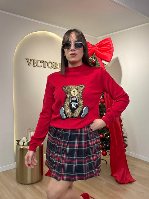 Maglia Teddy rossa - Victorem