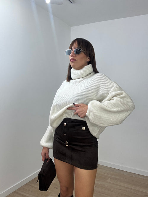 Minigonna in dainetto